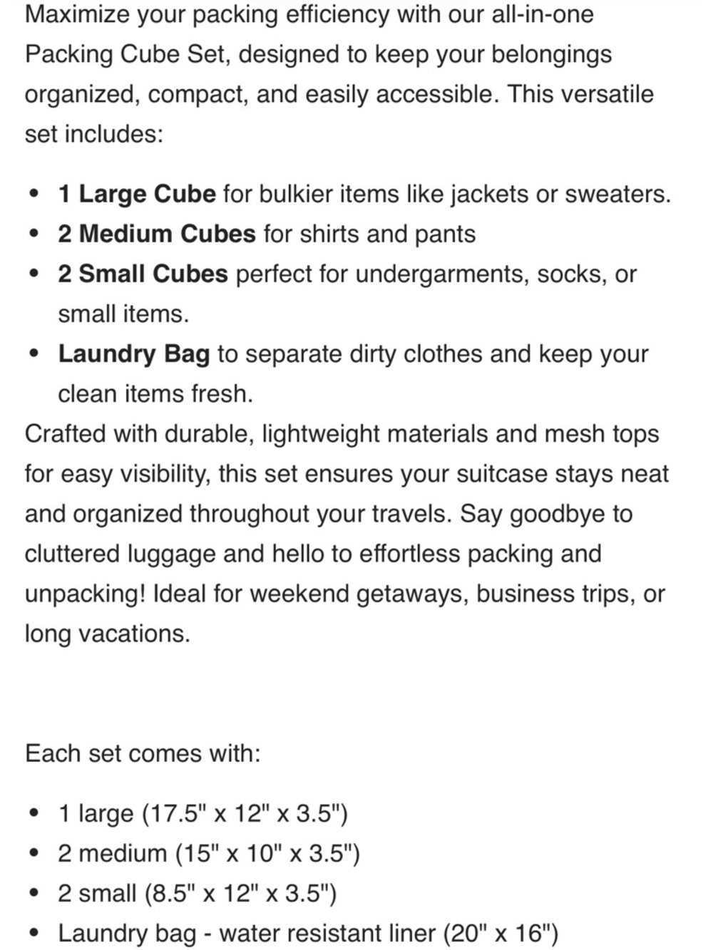 Brixley Packing Cubes - Picture 9 of 10